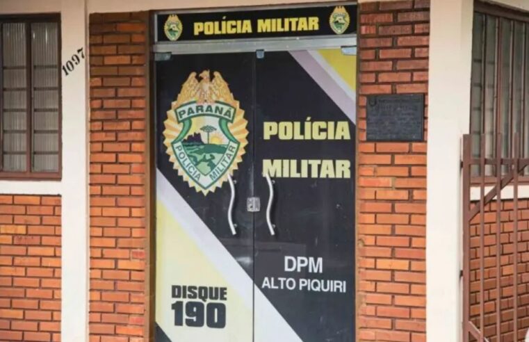 Homem é preso em Alto Piquiri após agredir companheira com banco e tentar fugir