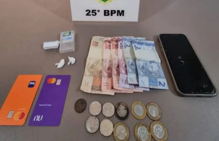 Homem é preso por tráfico e outro é detido por uso de drogas em Pérola