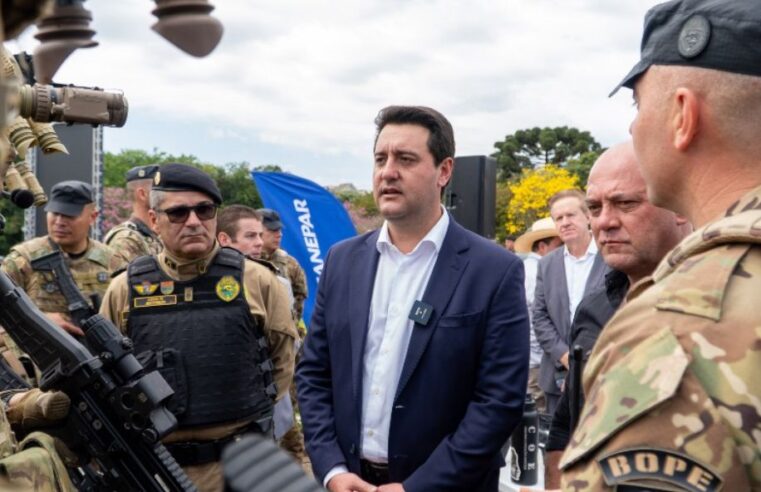 FORÇAS DE SEGURANÇA DO PARANÁ SE DISPONIBILIZAM PARA APOIAR OPERAÇÕES NO RIO DE JANEIRO