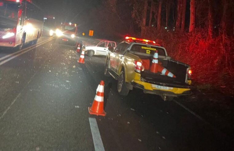 Acidente na PR-323 deixa três pessoas feridas em Umuarama