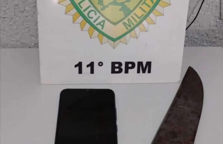 Homem é detido após invadir casa e ameaçar moradora em Mamborê