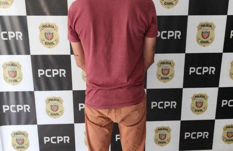 Homem acusado de estuprar idosa em Tapira se entrega à Polícia Civil em Cianorte