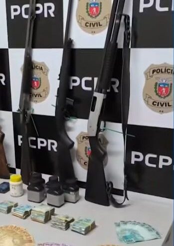 OPERAÇÃO POLICIAL CONTRA O TRÁFICO RESULTA EM NOVE PRISÕES NA REGIÃO METROPOLITANA DE CURITIBA