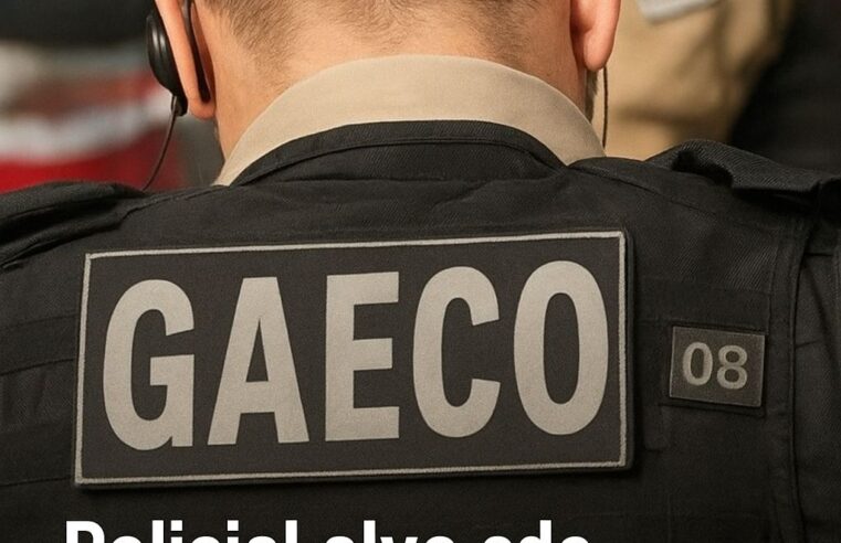 Operação Dolus: Gaeco cumpre mandados contra policial civil suspeito de corrupção em Curitiba