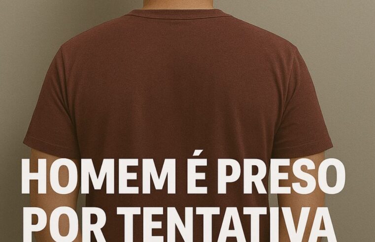 Tentativa de roubo termina com autor preso em Moreira Sales
