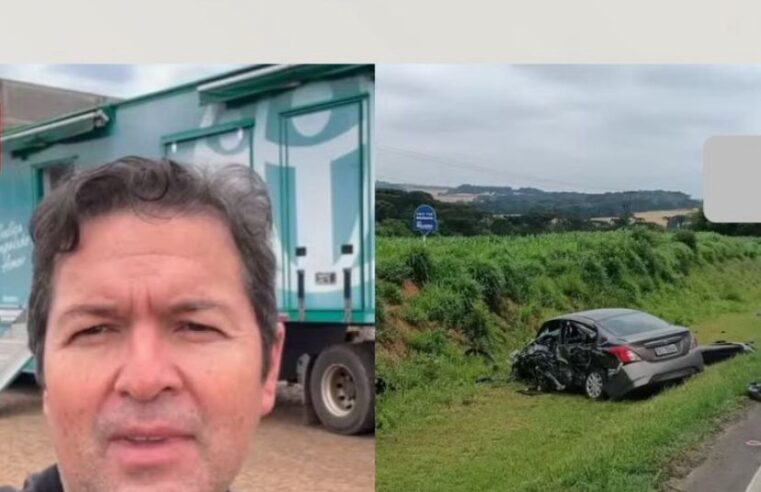 Pastor morre em colisão na PR-277 após retornar de missão humanitária