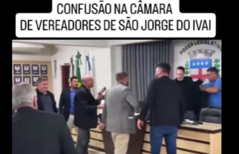 Tensão na Câmara de São Jorge do Ivaí: Sessão Termina em Tumulto e Empurrões São Jorge do Ivaí