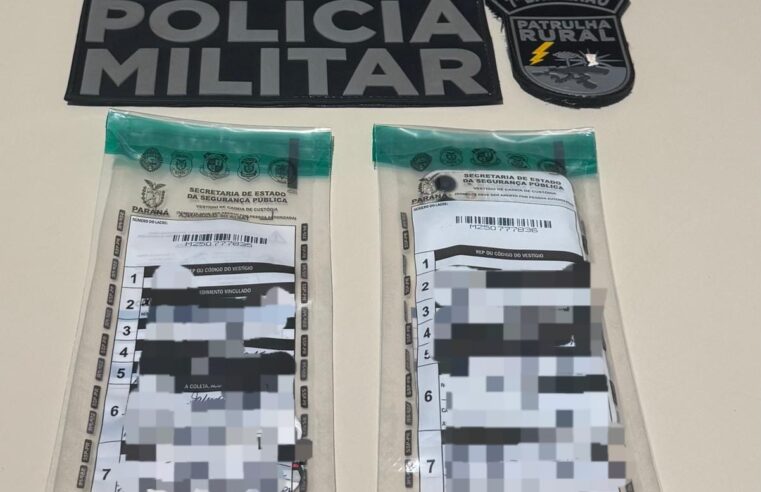 JOVEM É DETIDO POR TRÁFICO DE DROGAS DURANTE PATRULHAMENTO EM GOIOERÊ