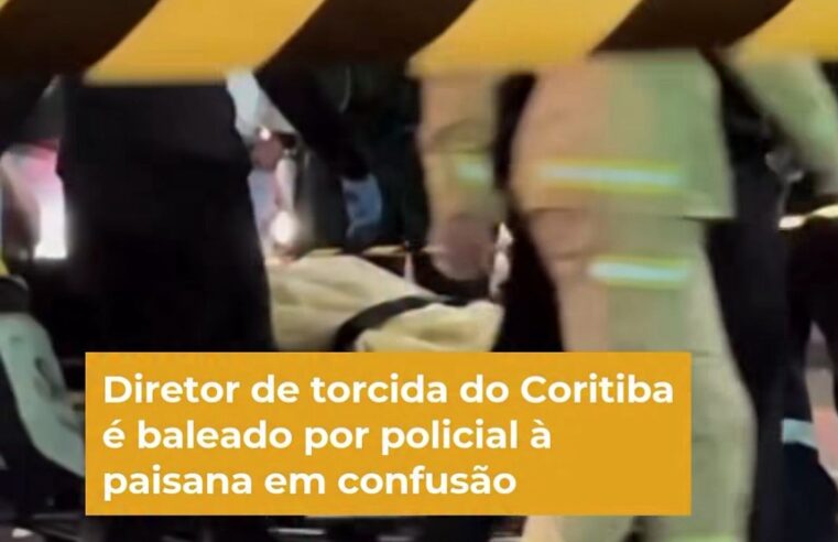 Diretor de torcida é baleado durante comemoração em frente ao Couto Pereira