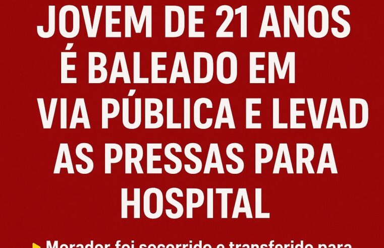 Morador de Tapejara é socorrido após ser baleado em via pública