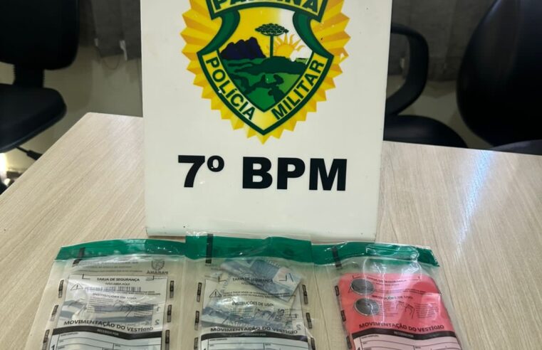 Tapejara: Apreensão de drogas após flagrante de tráfico