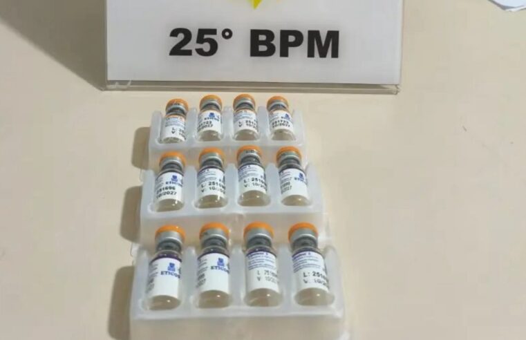 PM apreende Tirzepatida contrabandeada na PR-323 em Umuarama
