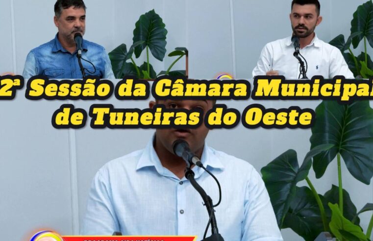 42ª Sessão da Câmara Municipal de Tuneirasdo Oeste 17-11-2025