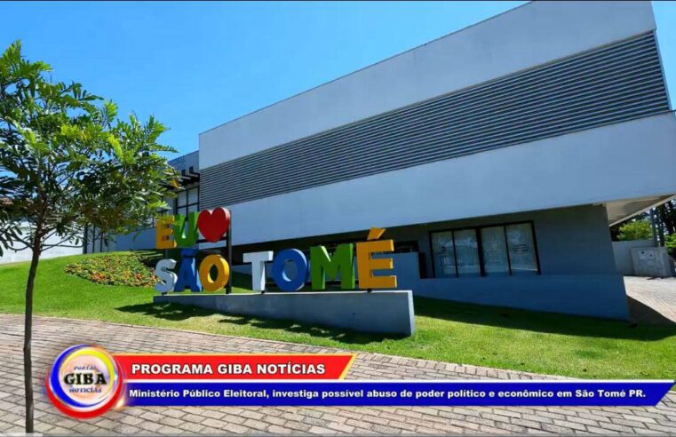 Ministério Público Eleitoral em São Tomé PR. -Chuva em Tuneiras do Oeste (PR);