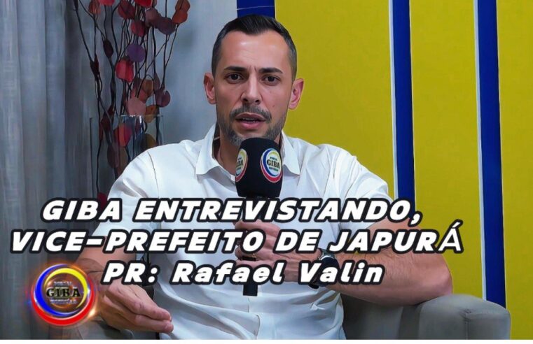 VICE-PREFEITO DE JAPURÁ, RAFAEL VALIN NO PROGRAMA SALA VIP.
