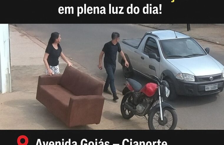 Furto de estofado mobiliza Polícia Militar em Cianorte