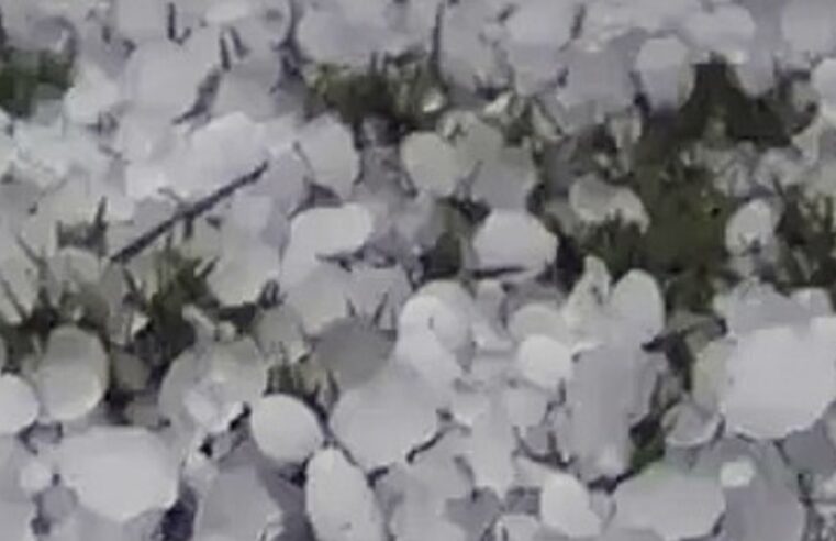 Temporal com granizo provoca estragos em Campo Mourão e em cidades do Oeste do Paraná