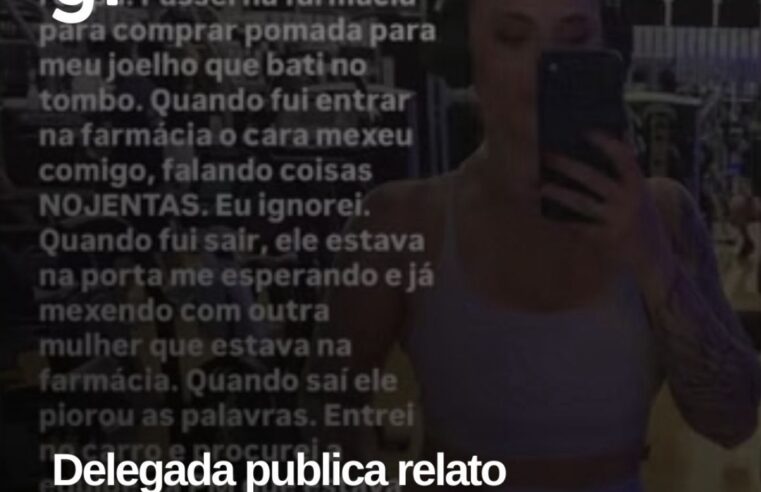 Delegada do Nucria denuncia importunação sexual após deixar academia em Cascavel