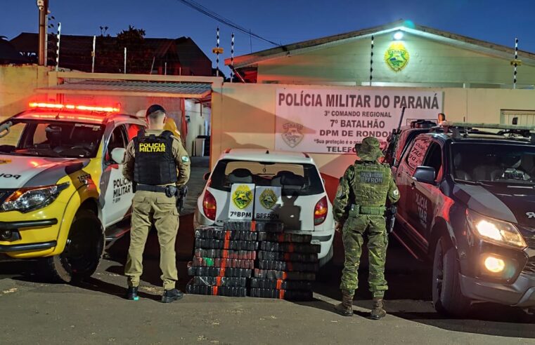 Operação Codesul II apreende mais de 160 kg de drogas em Rondon; motorista fugiu após abordagem