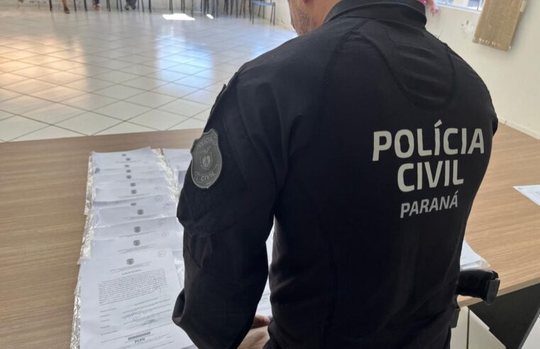 PCPR devolve 70 celulares a vítimas após rastreamento e operações de recuperação em Foz do Iguaçu