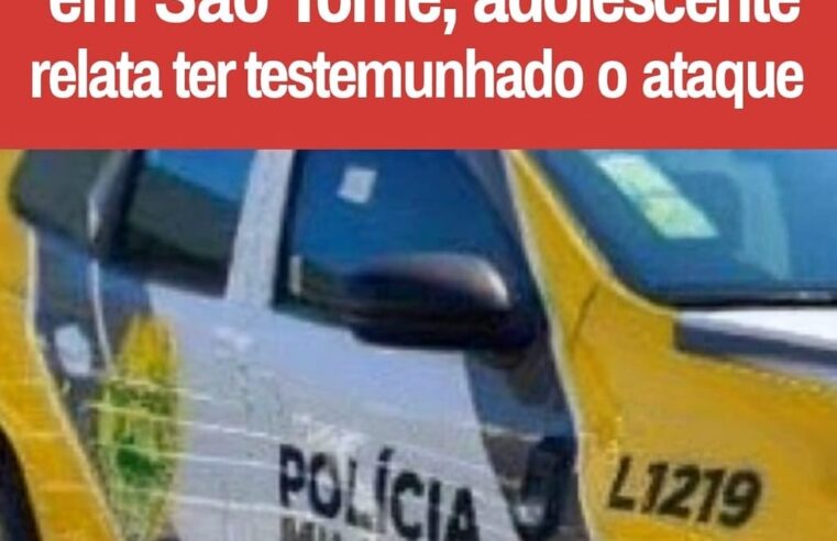 Casa é alvejada por tiros em São Tomé; adolescente relata ter testemunhado o ataque