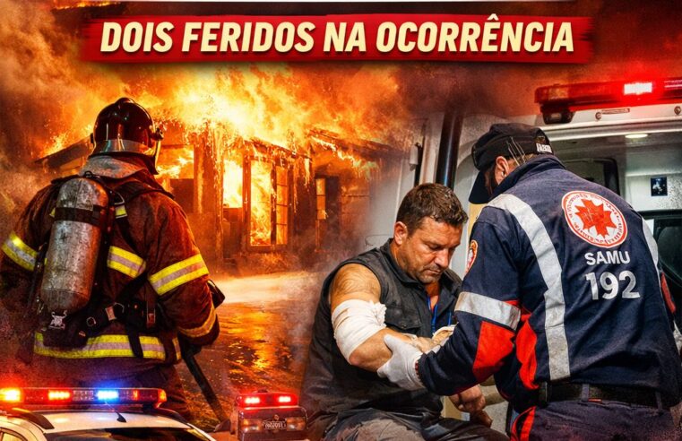 Incêndio em residência mobiliza forças de segurança e deixa dois feridos em São Tomé