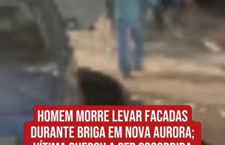 Homem morre após dar entrada em hospital com ferimentos de arma branca em Nova Aurora