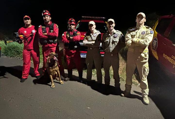 Idoso com Alzheimer é localizado com vida após buscas com drones e cão farejador em Umuarama