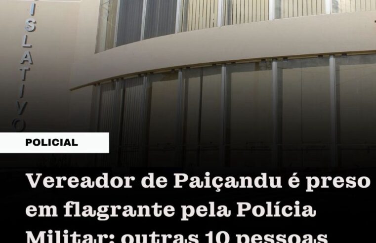 Operação da PM prende 11 pessoas na zona rural; vereador está entre os encaminhados 26 de dezembro de 2025 – Doutor Camargo (PR)