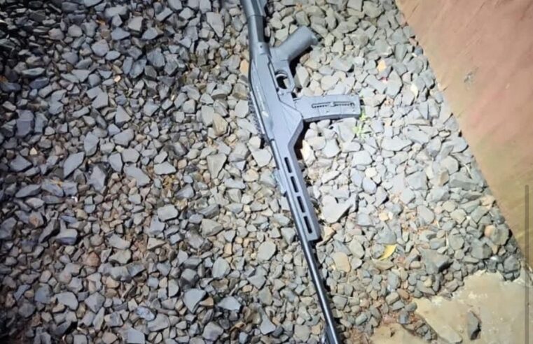 Homem morre após confrontar policiais com rifle durante ocorrência de violência doméstica em Coronel Vivida