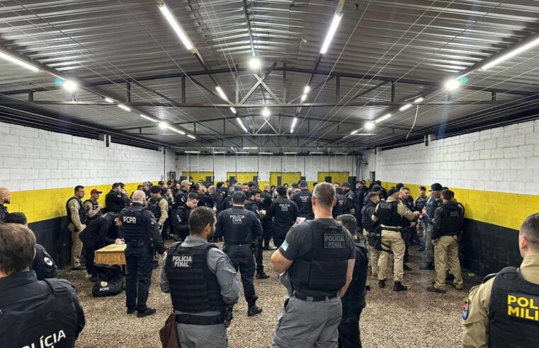 PCPR deflagra operação e prende 10 suspeitos de integrar organização criminosa que abastecia cidades do Sudoeste