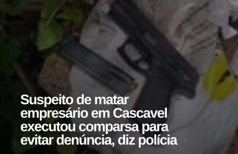 PCPR investiga série de homicídios ligados à morte de empresário em Cascavel; suspeito é preso