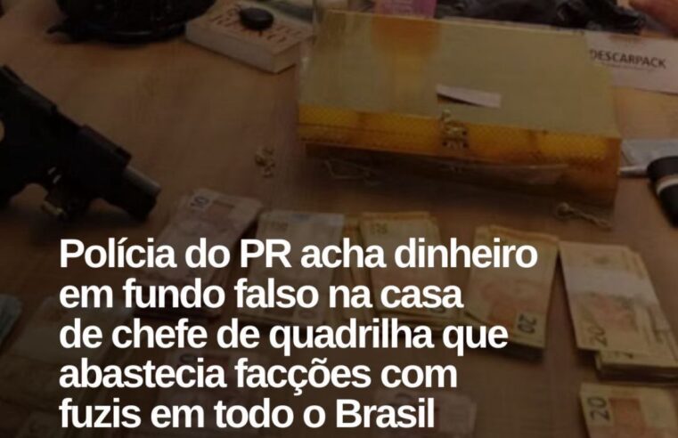 Polícia Civil desarticula megaesquema que abastecia facções com armas e drogas em diversos estados