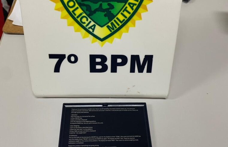 Adolescente e jovem são apreendidos por tráfico de drogas em Cruzeiro do Oeste