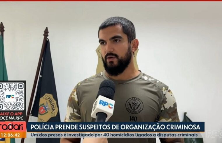 Polícia Civil do Paraná desarticula liderança de organização criminosa em Campo Mourão