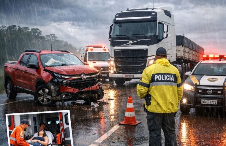 Acidente com ferido é atendido na PR-239 entre Assis Chateaubriand e Toledo
