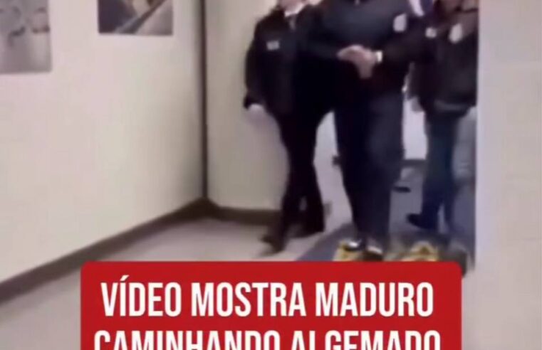Vídeo mostra Maduro algemado em Nova York após ação dos EUA