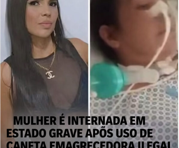 Mulher é internada em estado grave após uso de caneta emagrecedora ilegal, diz família