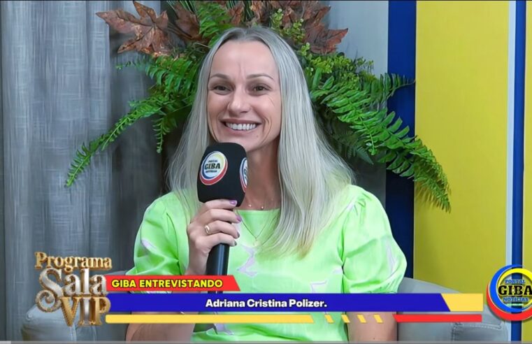 Prefeita Adriana Polizer revela seu maior sonho por Japurá e emociona o público no sala vip