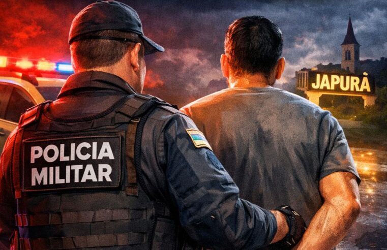 Homem com mandado de prisão é detido pela PM em Japurá