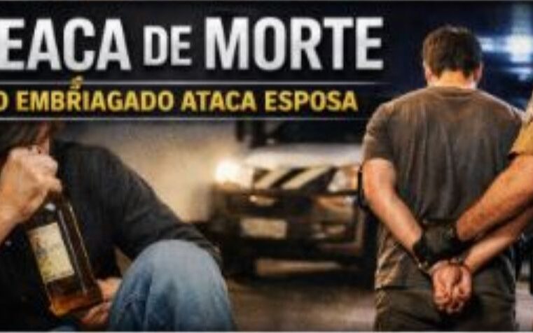 Homem é detido após ameaçar esposa de morte durante discussão em Cianorte