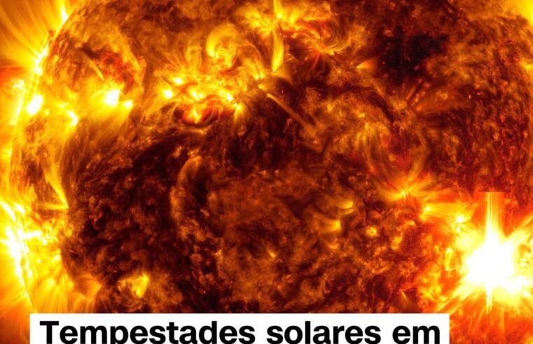 Terra segue sob influência de tempestades solares até o próximo domingo, alerta a Nasa