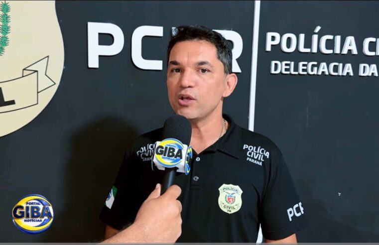 Delegado Vagner, da Delegacia da Mulher de Cianorte, fala sobre prisões por crimes graves na região.