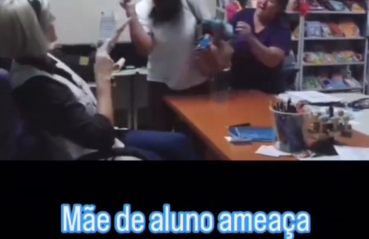 Mãe ameaça diretora com faca após criança fugir de escola em Ponta Grossa
