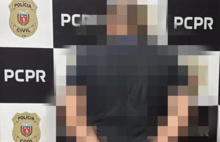 AÇÃO CONJUNTA RESULTA NA PRISÃO DE INVESTIGADO POR PEDOFILIA EM MARINGÁ