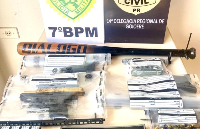 Mandado de busca resulta em apreensão de arma de fogo em Moreira Sales