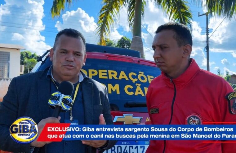 EXCLUSIVO: Giba entrevista sargento Sousa do Corpo de Bombeiros que atua com o canil.