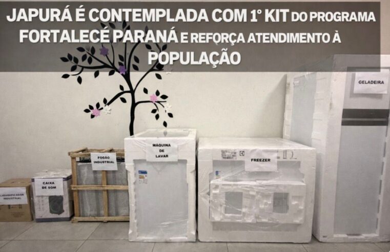 JAPURÁ CONQUISTA INVESTIMENTO DO FORTALECE PARANÁ E REFORÇA ATENDIMENTO ÀS FAMÍLIAS