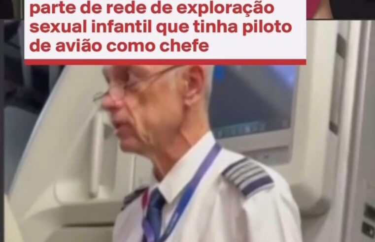 PILOTO É PRESO EM CONGONHAS POR SUSPEITA DE LIDERAR ESQUEMA DE ABUSO INFANTIL