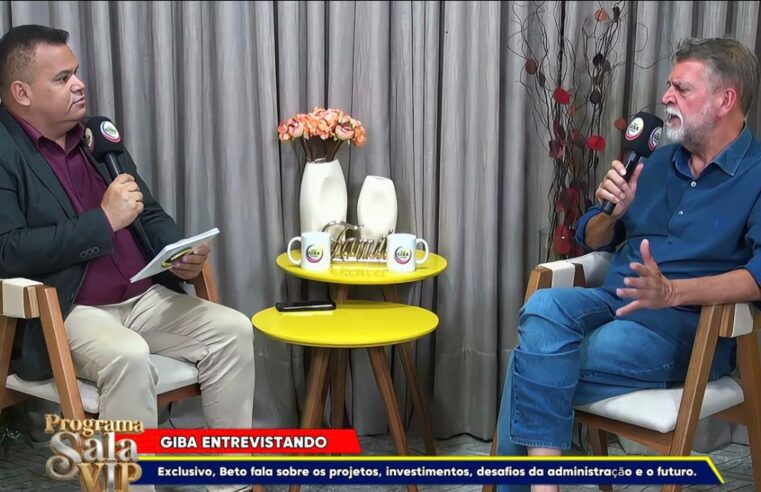 GIBA ENTREVISTA PREFEITO DE PARAÍSO DO NORTE PR – BETO REVELA PRÉ-CANDIDATURA A DEPUTADO ESTADUAL PR